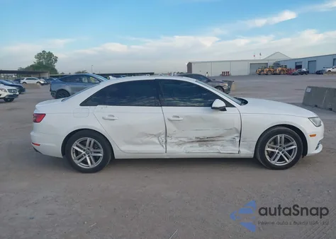 2017 Audi A4 2.0T Premium from USA, damaged, VIN WAUGNAF42HN061054